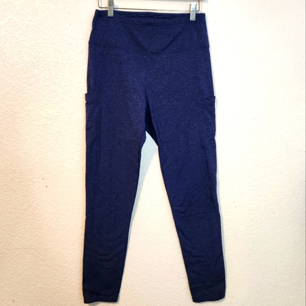 T by Talbots Women's Leggings with Side Pockets, Size M